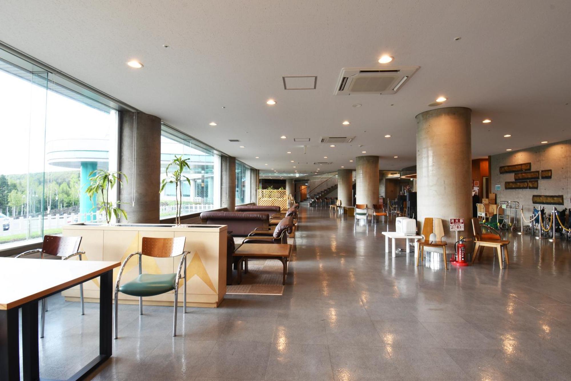 Biei Shirogane Onsen Hotel Park Hills Exteriér fotografie