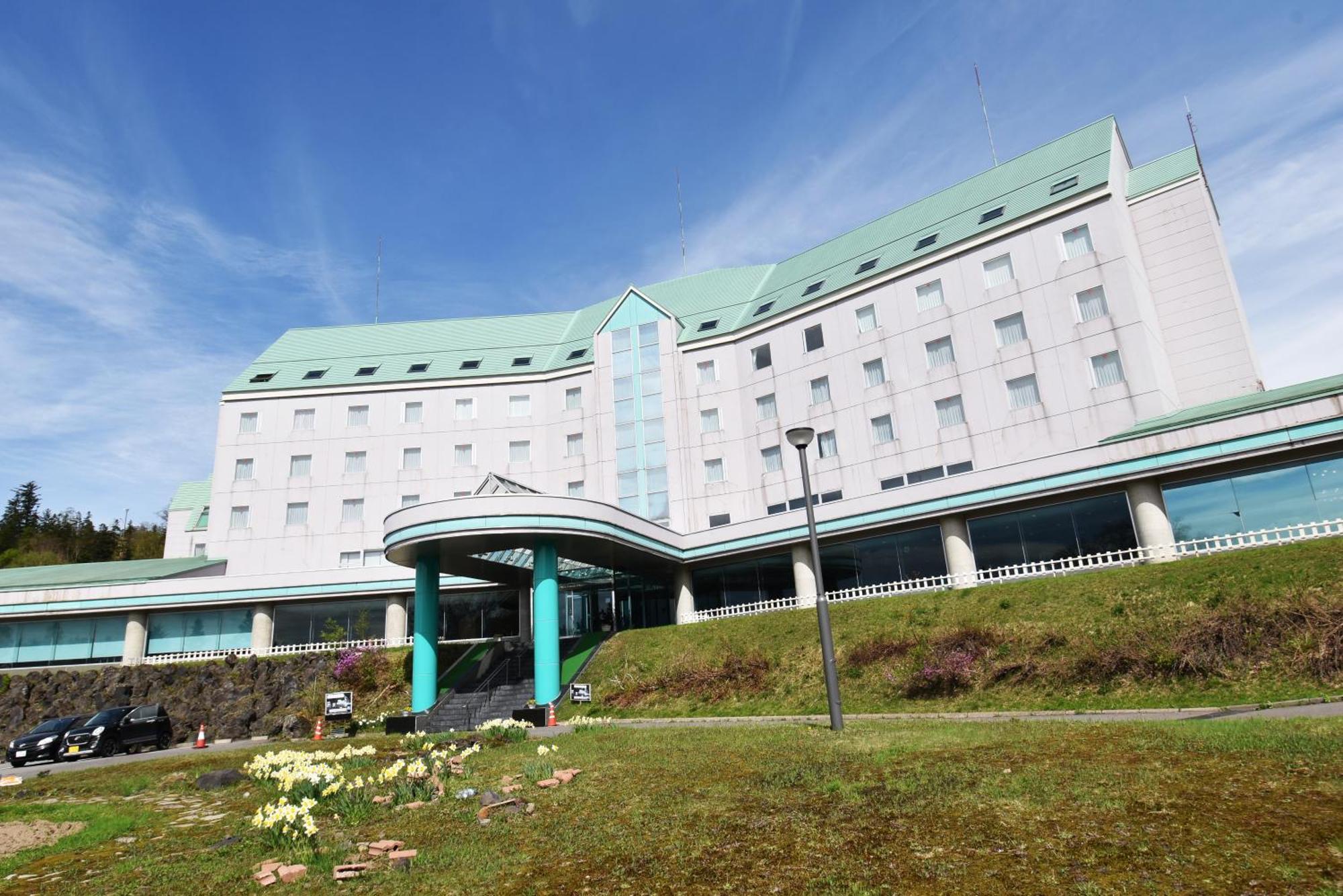 Biei Shirogane Onsen Hotel Park Hills Exteriér fotografie